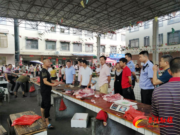 多部门联合检查 让群众吃上“放心肉”