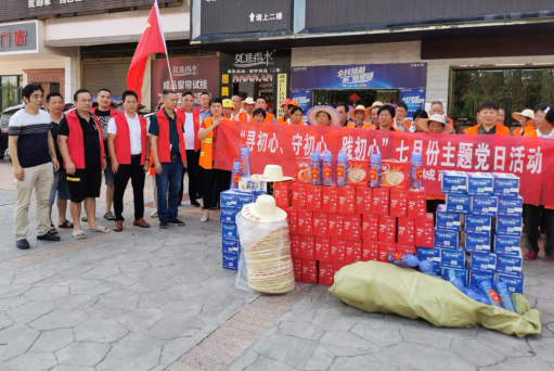 庆“七一”,两新组织多形式开展主题党日活动