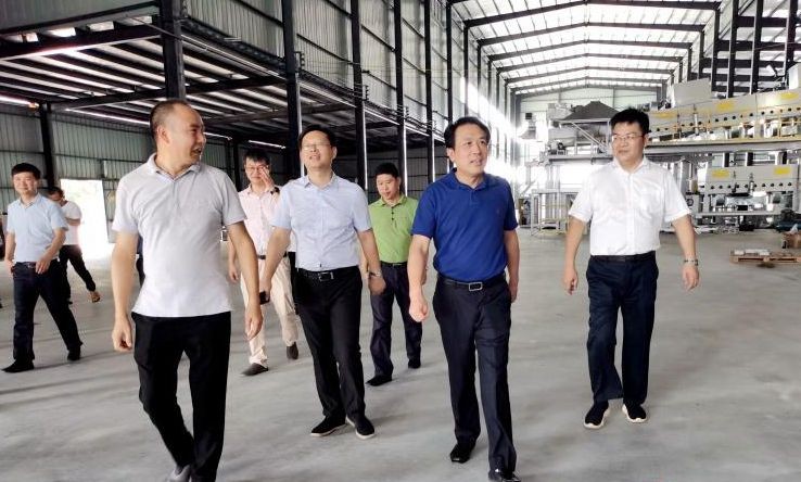 康月林调研园区企业和新引进、新开工项目建设情况