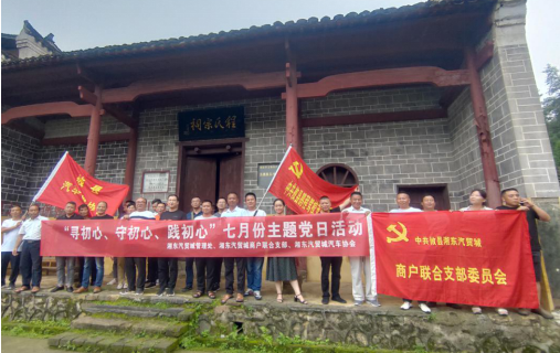 庆“七一”,两新组织多形式开展主题党日活动