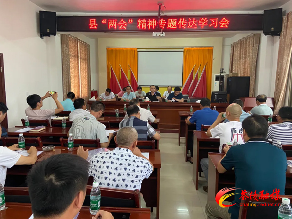 【聚焦两会】秩堂镇召开县“两会”精神专题传达学习会议