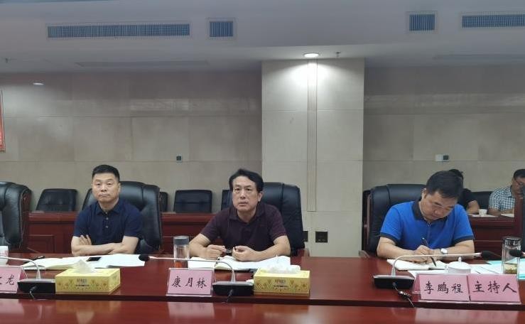 中国水利水电九局六分公司考察组来攸考察投资项目