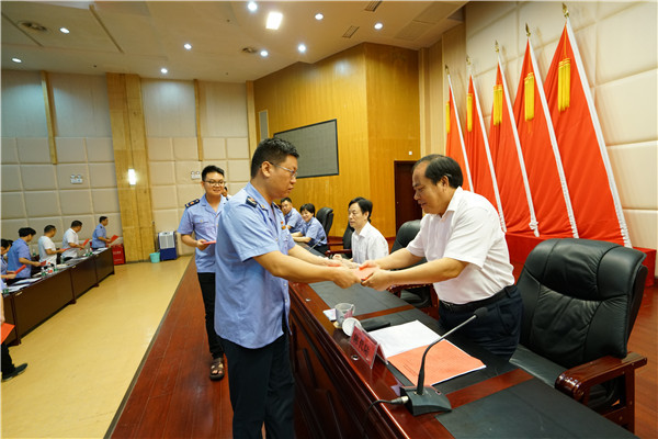 攸县市场监督管理局召开创建省级文明单位迎检誓师大会