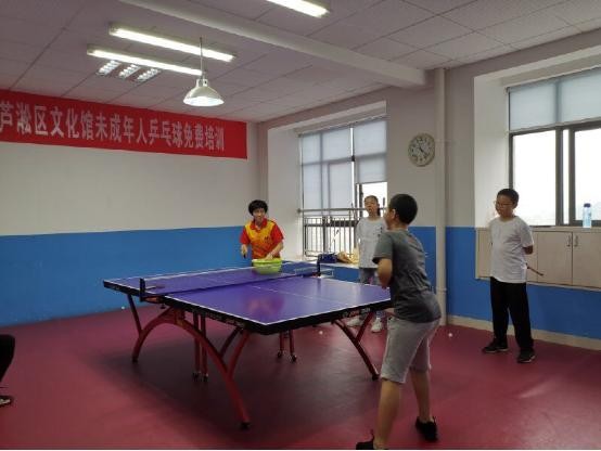 2020年芦淞区文化馆未成年人暑期乒乓球免费培训开班了!