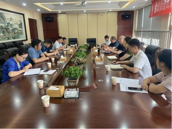 民进荷塘区工委召开对口联系金山街道对接座谈会
