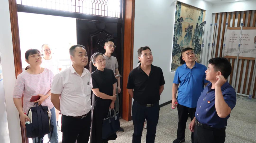 民革湖南省委调研我区乡村治理工作