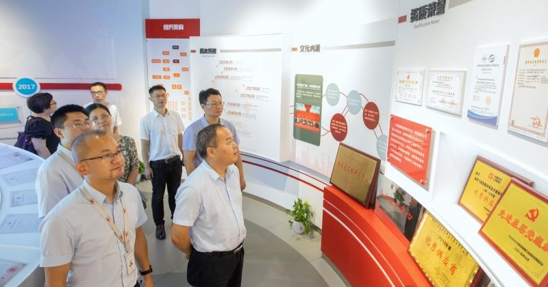 市科协党组书记张文一行来荷塘区调研