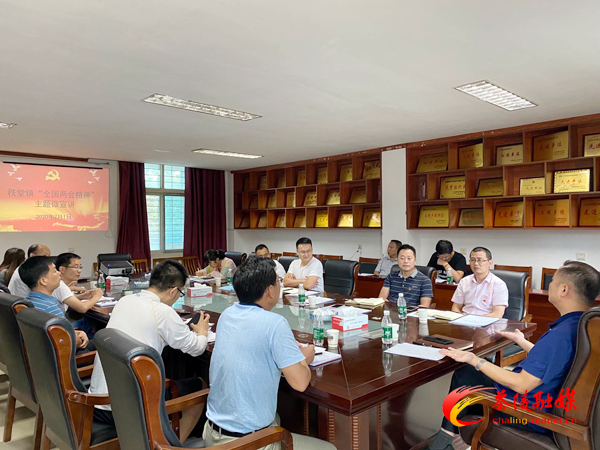 秩堂镇：火红七月宣讲忙
