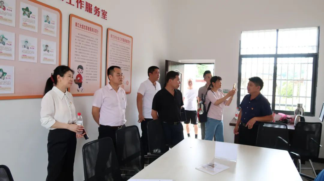 民革湖南省委调研我区乡村治理工作