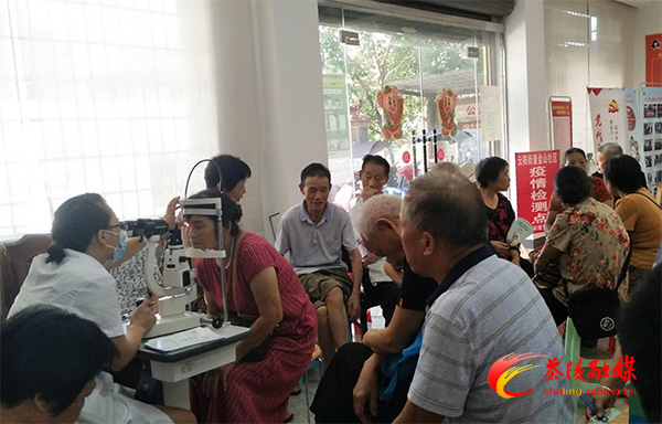 云阳街道开展“善行湖南•万人眼健康公益行”活动