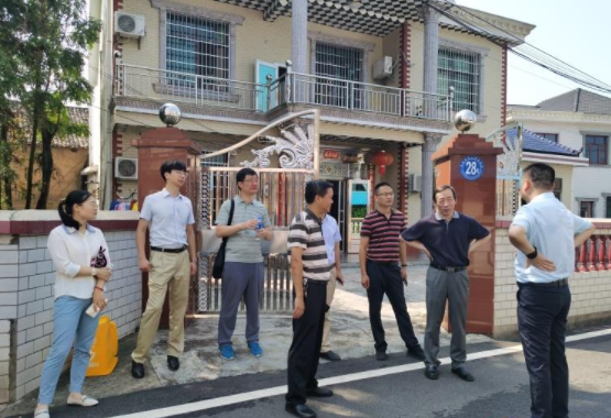 国家农业农村部考评组来攸考评农村人居环境整治工作