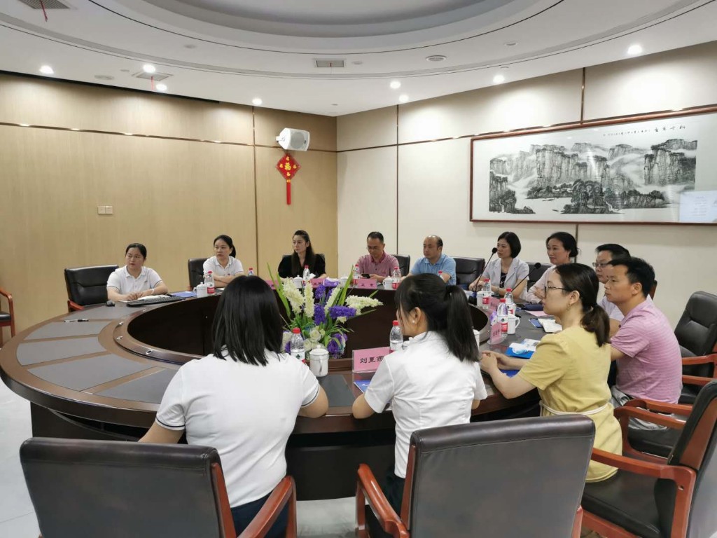 市委组织部一行到荷塘区钻石人力党支部调研