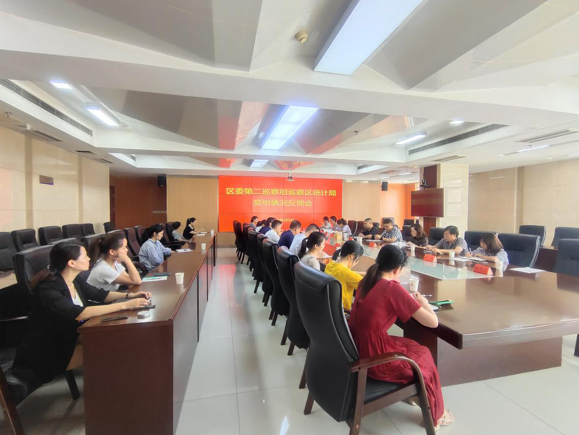 天元区委第二巡察组召开巡察统计局党组情况反馈会