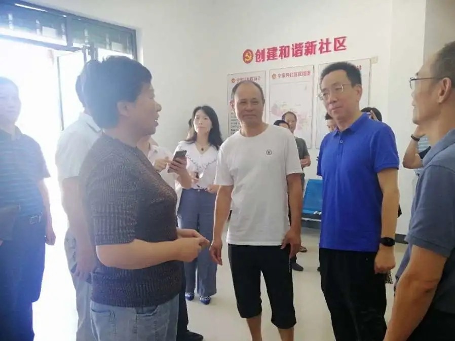 省民政厅副厅长陈慈英率队来我市调研新时代文明实践融合共建工作