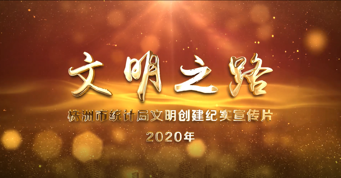 唯美宣传片演奏株洲统计文明乐章