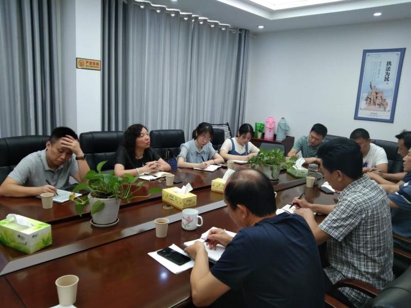 荷塘区市场监督管理局与区检察院召开第二次行刑衔接工作座谈会