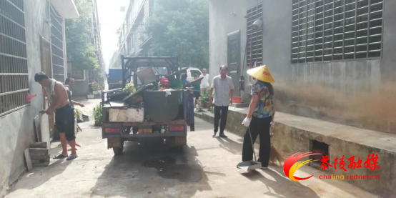 桃坑乡虎塘社区：环境卫生提质整治 我们在行动