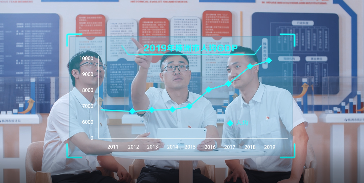 唯美宣传片演奏株洲统计文明乐章