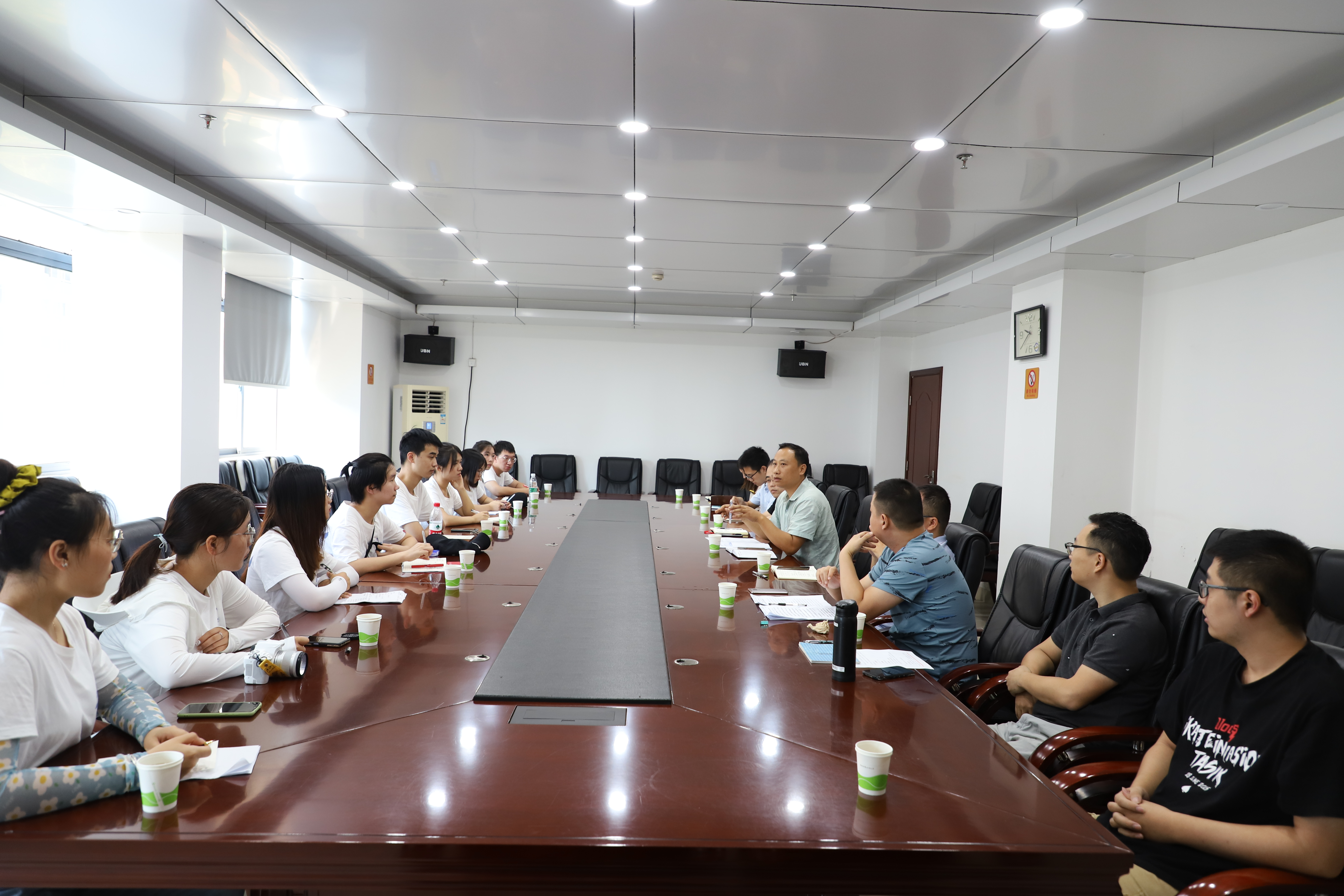 株洲市生态环境局团支部  与湘潭大学环境系开展学习交流活动