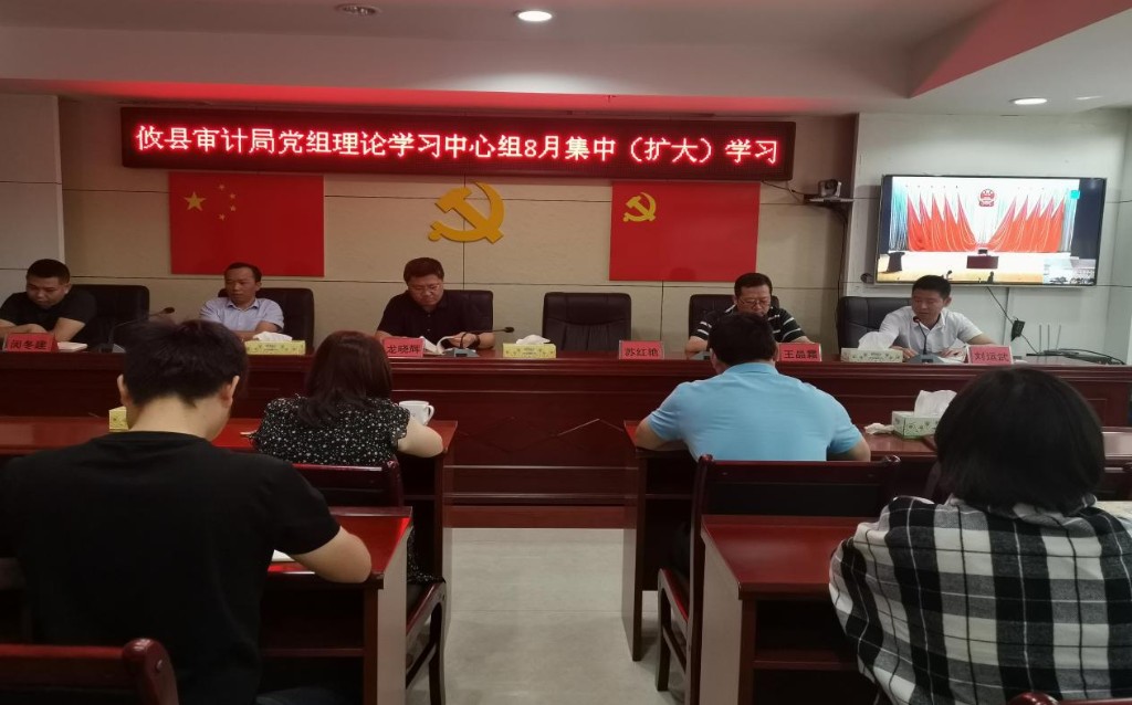 攸县审计局党组理论学习中心组开展 8月集中(扩大)学习