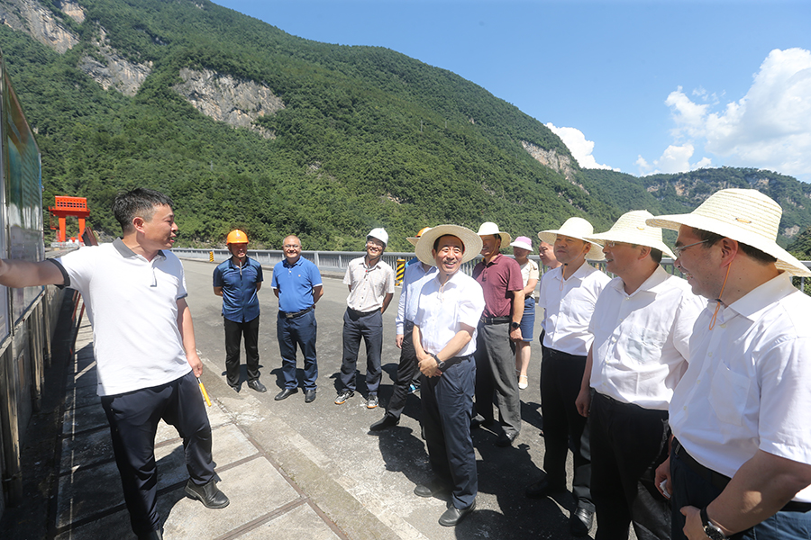 许达哲考察江垭水利枢纽工程：精准发挥水库在全省防汛抗旱和调峰调频中的重要作用