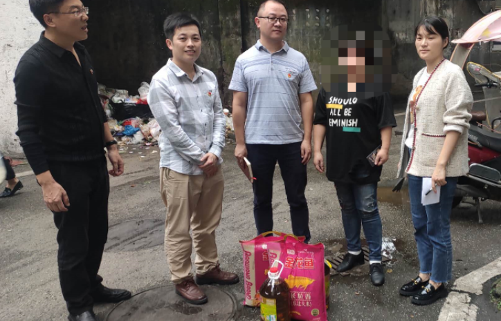 芦淞区走访慰问吸毒困难家庭