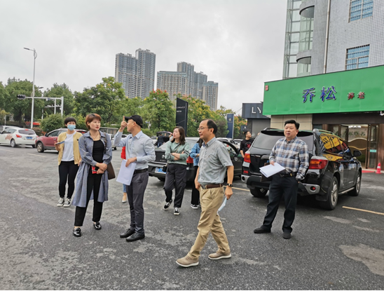 市发展改革委调研城区普惠养老项目建设