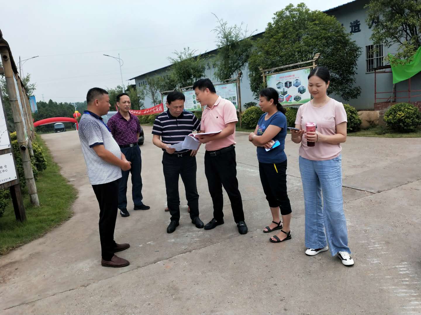 省水利厅来攸检查水土保持监督管理工作