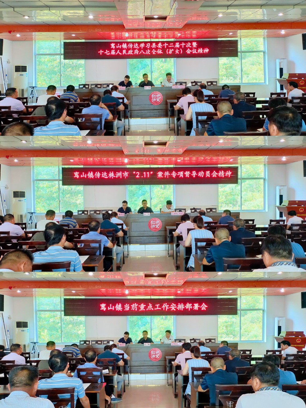 贯彻落实全会精神丨鸾山镇传达学习县委十二届十次暨十七届县人民政府八次全体（扩大）会议精神