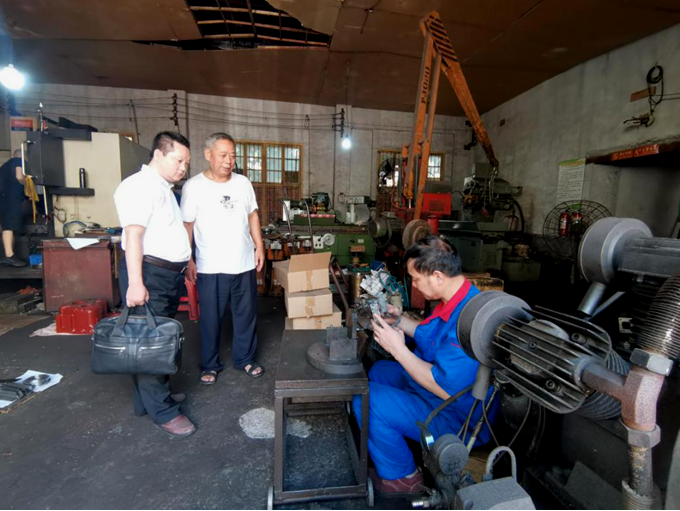 荷塘区启动“一对一”管理诊断活动