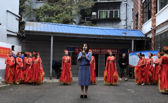 区民政局“太阳花”项目开展“欢聚金秋 共赏月圆”中秋文艺汇演活动