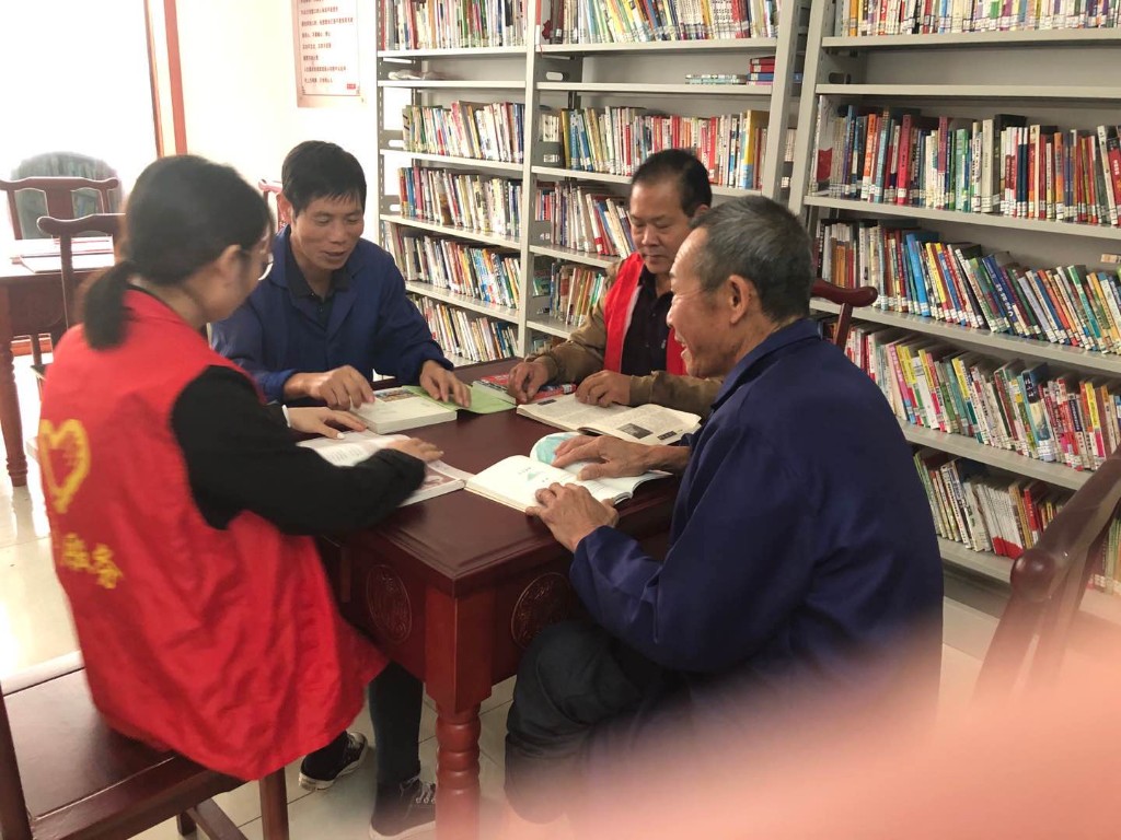 丫江桥镇仙石村开展“真心为老，真情奉献”  志愿服务活动