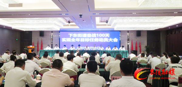 下东街道召开奋战100天 实现全年目标任务动员大会