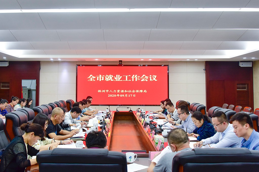 全市就业工作会议召开