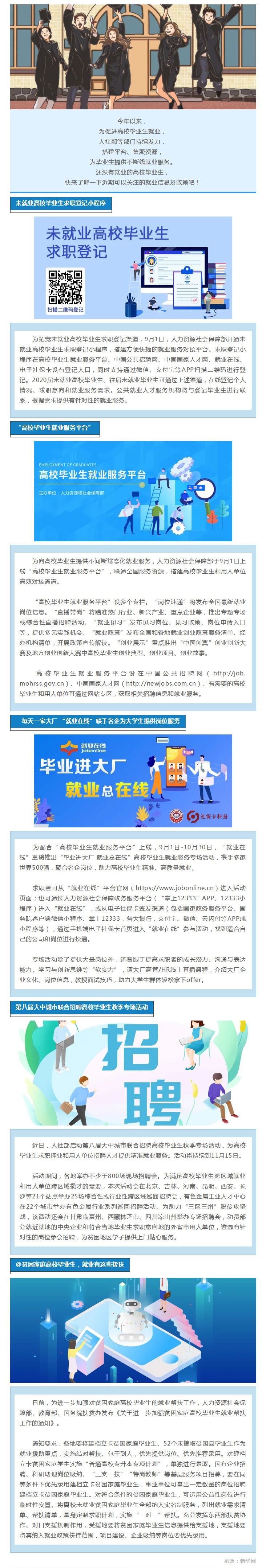 @未就业高校毕业生，这些信息千万别错过