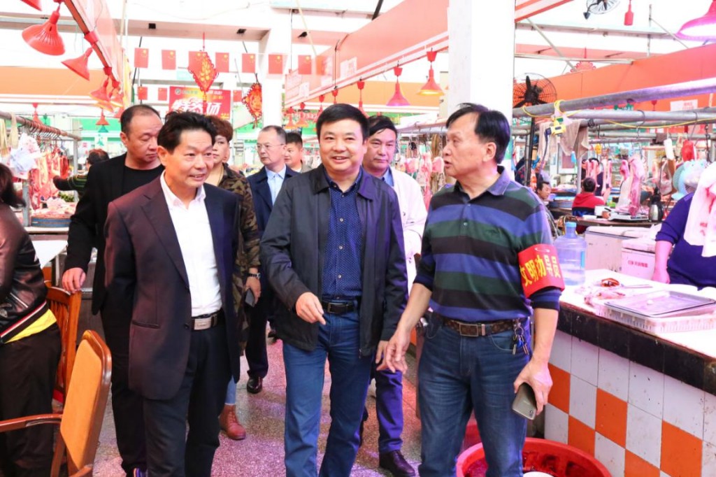 株洲督查节前市场，力保食品安全