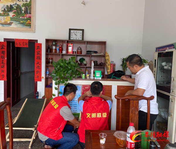 秩堂镇：倡导文明餐桌，反对铺张浪费
