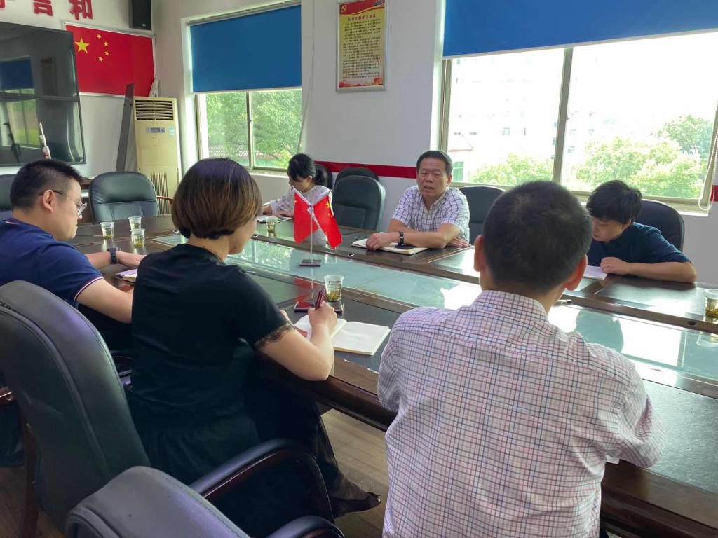 区纪委一行来桂花街道调研指导工作