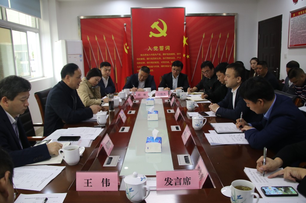 顾峰来荷塘区调研村级治理试点工作