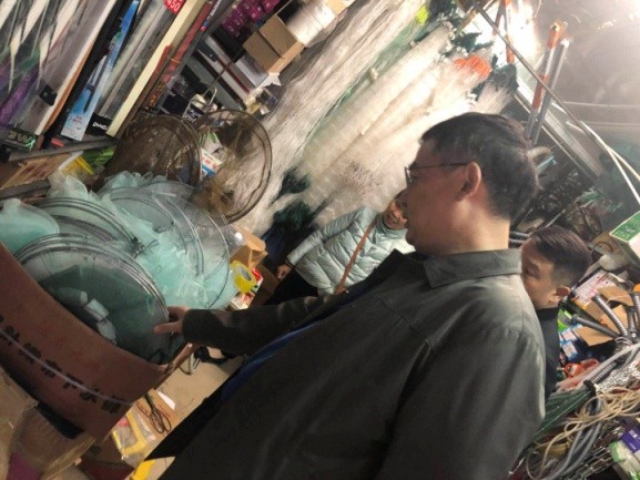 株洲市市场监管局督查“清查渔具店违规销售禁用渔具专项行动”