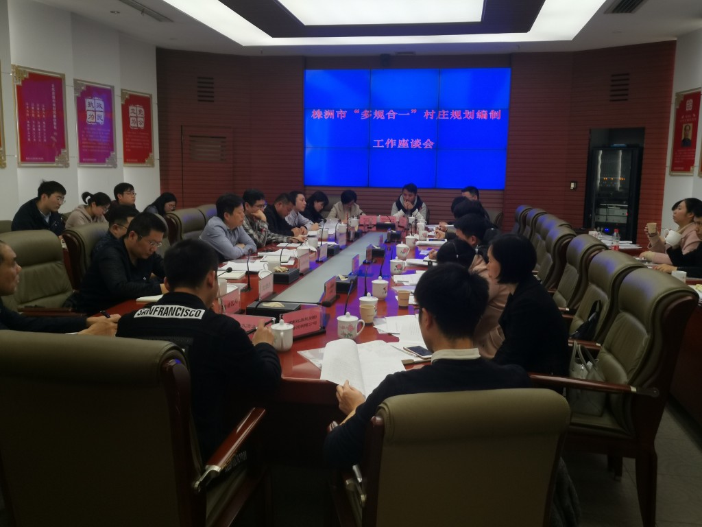 我局召开“多规合一”村庄规划编制工作座谈会