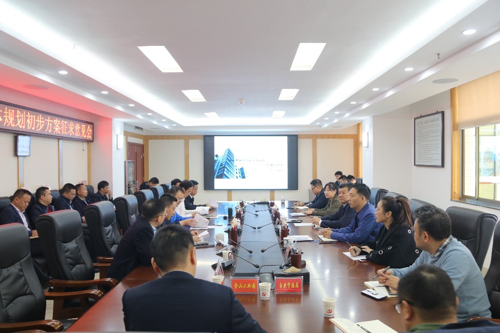 市自然资源规划局来我区召开市国土空间总体规划初步方案征求意见会