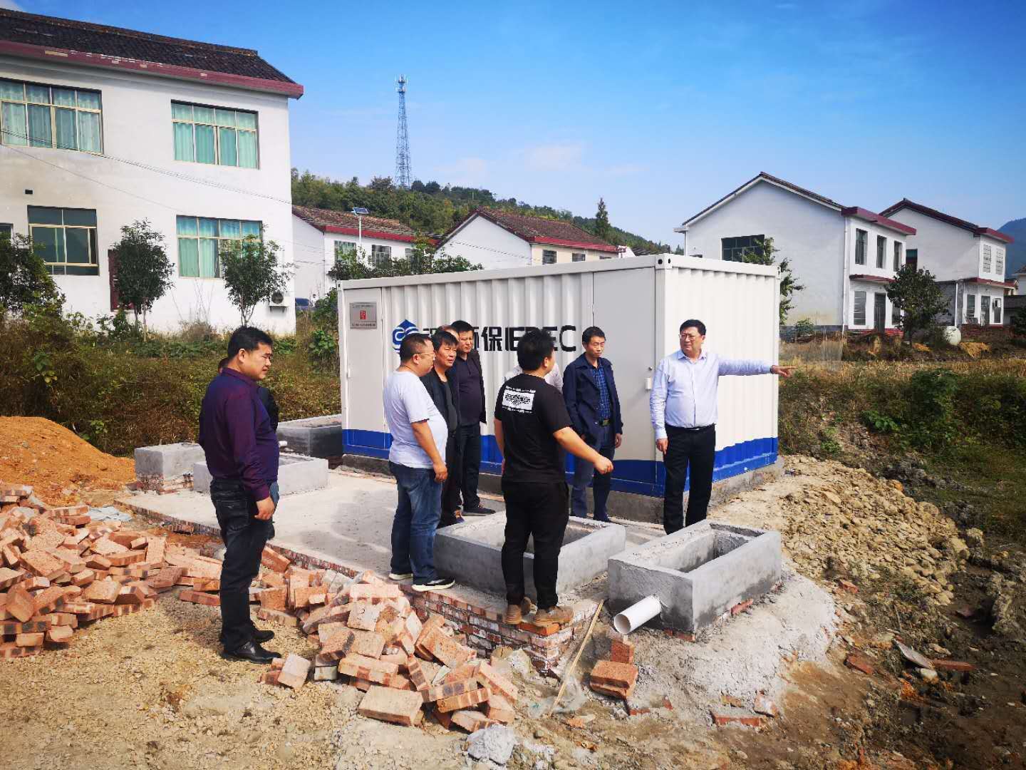 株洲市生态环境局醴陵分局聚焦农村生活污水治理