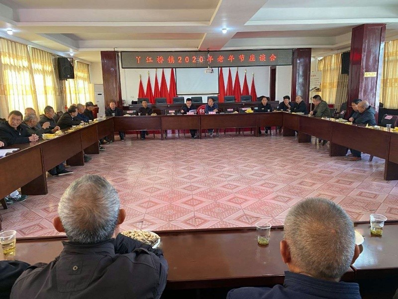 丫江桥镇召开2020年老年节座谈会