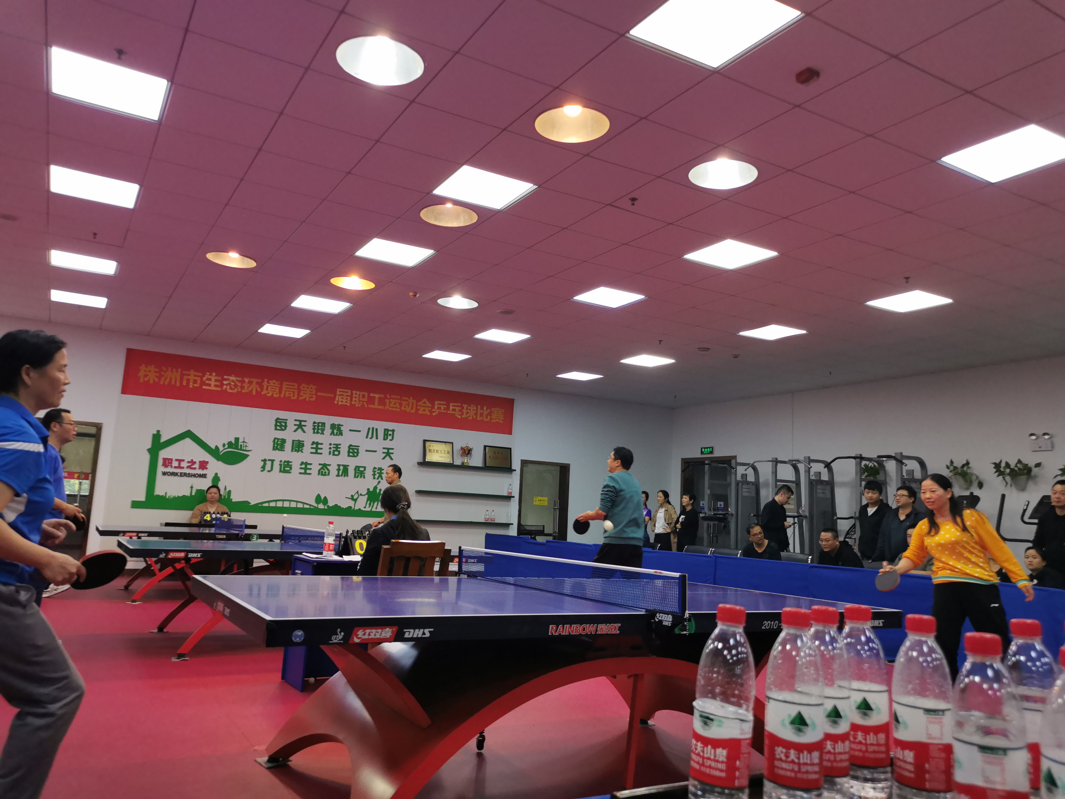 株洲市生态环境局职工运动会乒乓球比赛天元分局勇夺好成绩