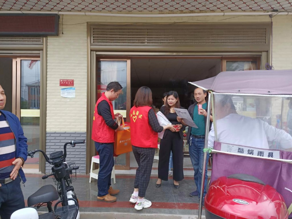 攸县科协开展“秋冬季疫情防控”志愿服务活动