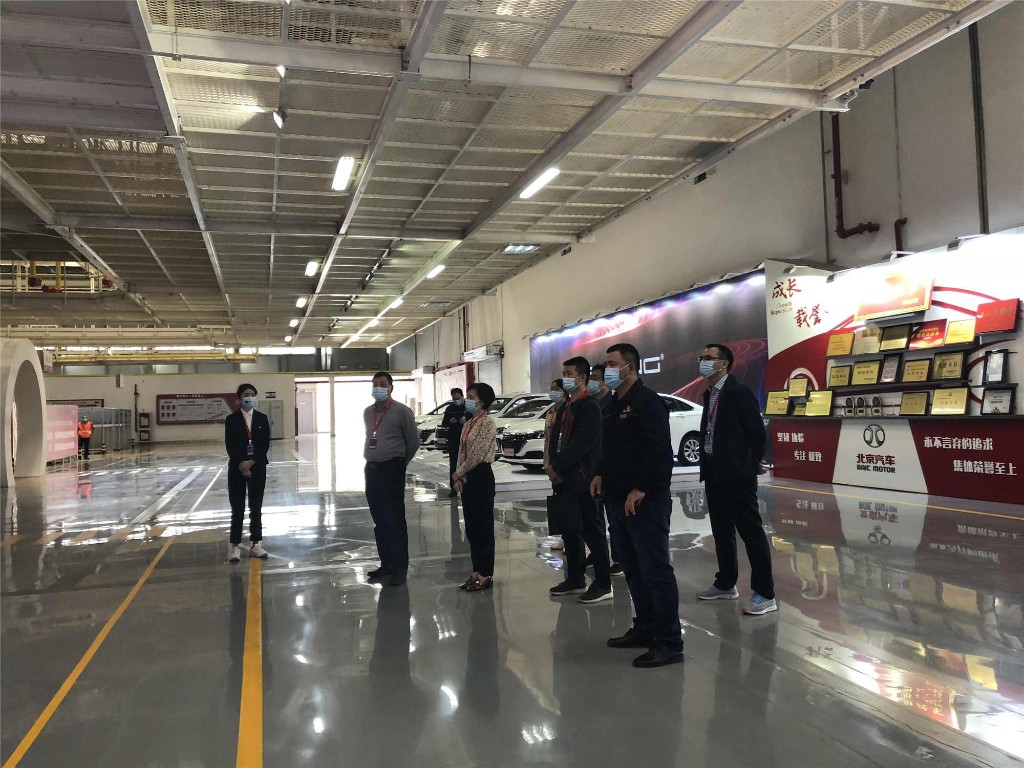 专家组现场评定天元区省工业旅游示范点