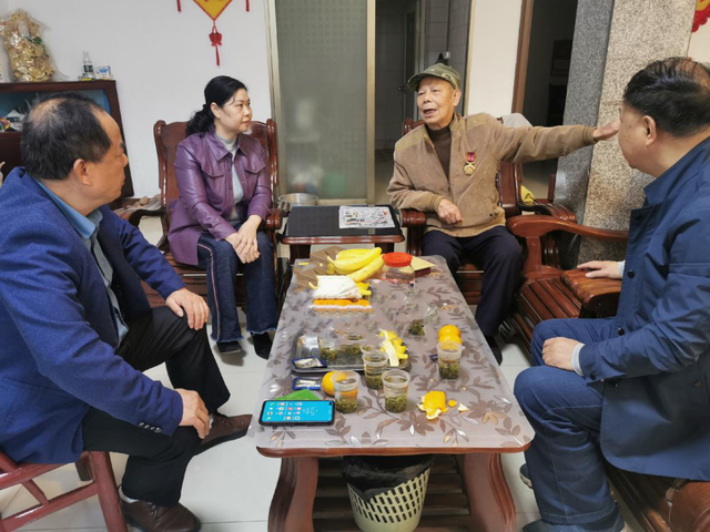 醴陵市交通运输局走访慰问抗美援朝老兵(图)