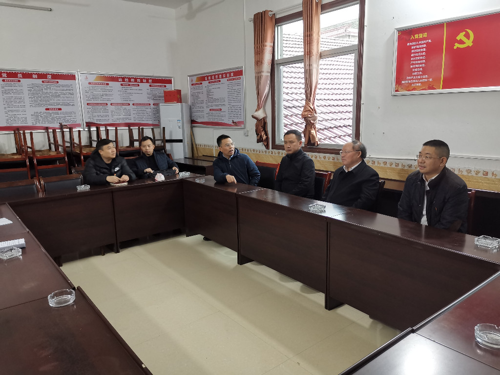 常务副市长何剑波赴茶陵县秩堂镇皇图村开展联点帮扶