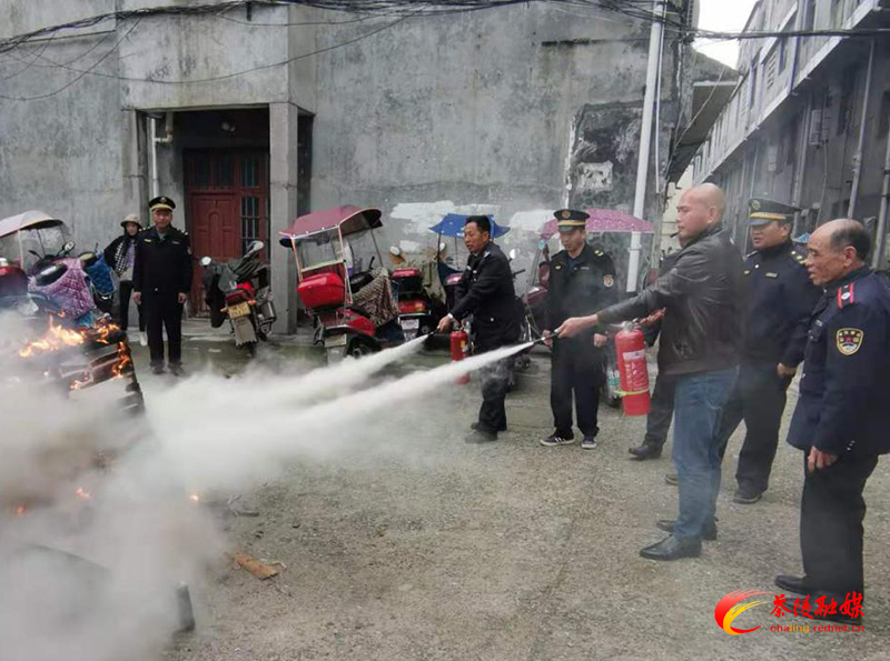 茶陵县城管局：灭火演练提能力 常抓不懈重安全